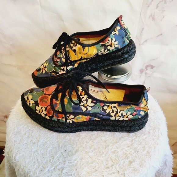 Gaimo made in Spain designer platform espadrilles sneaker - Picture 1 of 6